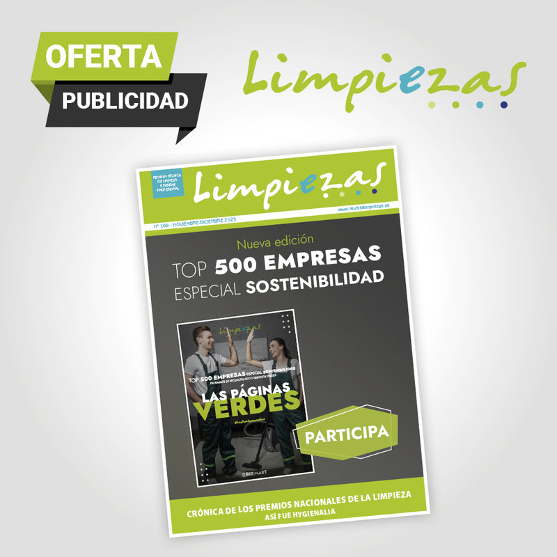 Campaña de publicidad en revista Limpiezas_WETROK