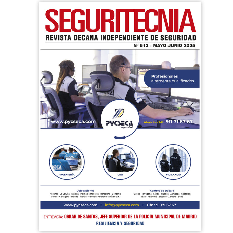 Ejemplar de revista Seguritecnia