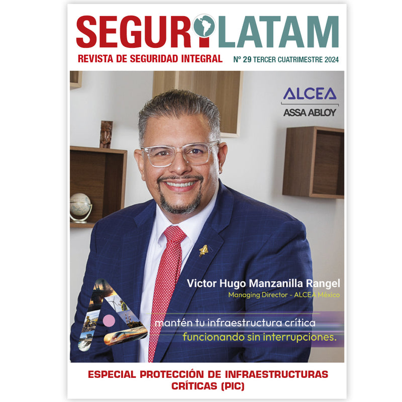 Ejemplar de revista Segurilatam